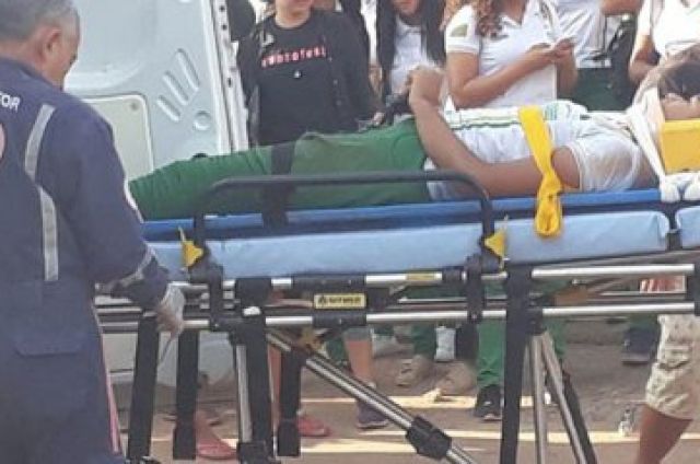 Estudante � atropelada por caminh�o em Jos� de Freitas