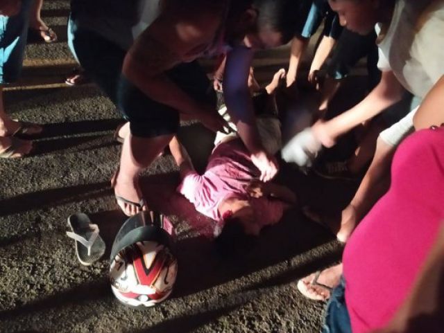 Colis�o frontal entre motos deixa um ferido no bairro Fripisa em Campo Maior