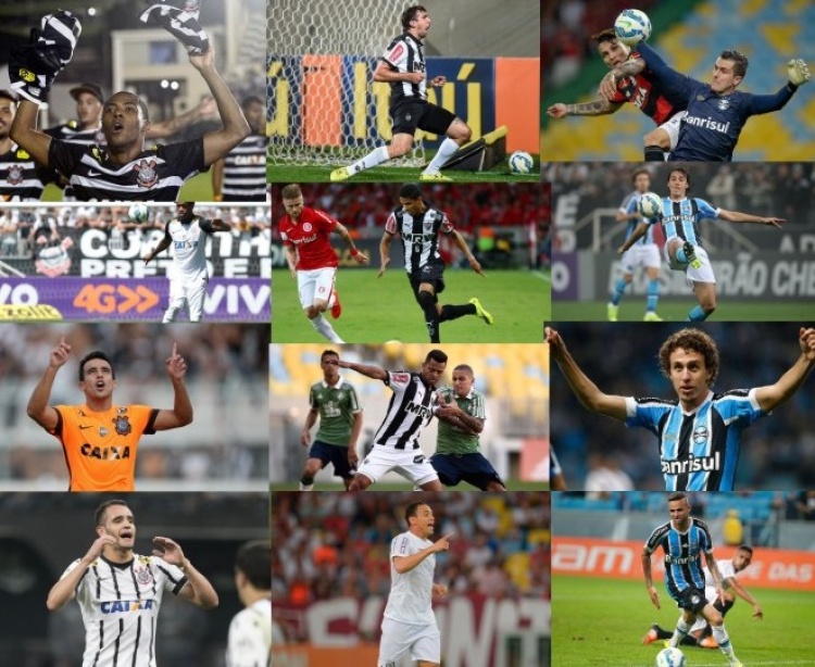 Corinthians, Grêmio e Atlético-MG levaram todos os prêmios
