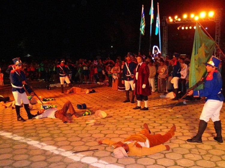 Anos anteriores o espetáculo era realizado durante a noite (Foto: Otávio Neto/Em Foco)