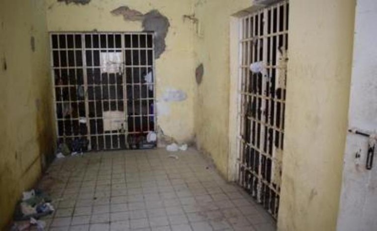 Celas onde ficam os presos