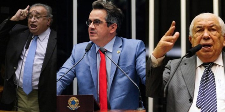 Heráclito Fortes, Ciro Nogueira e Paes Landim passam de citados a denunciados na Lava jato