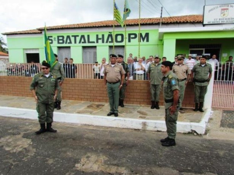 15º Batalhão em Campo Maior: Foto de arquivo do Em Foco