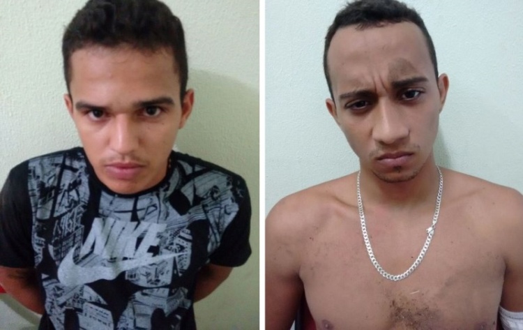Jose Cardoso da Silva Filho e Robson Alves de Jesus foram presos em Campo Maior