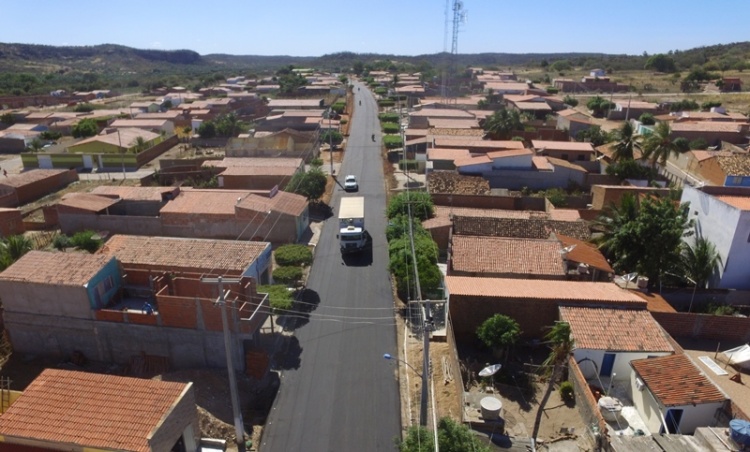 Vista aérea de Massapê do Piauí
