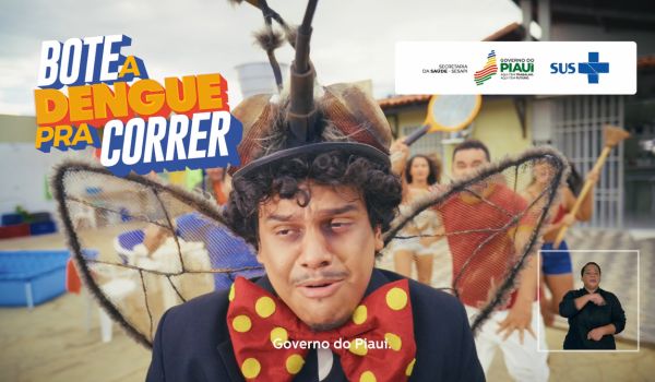 Tire a água parada e bote a dengue pra correr