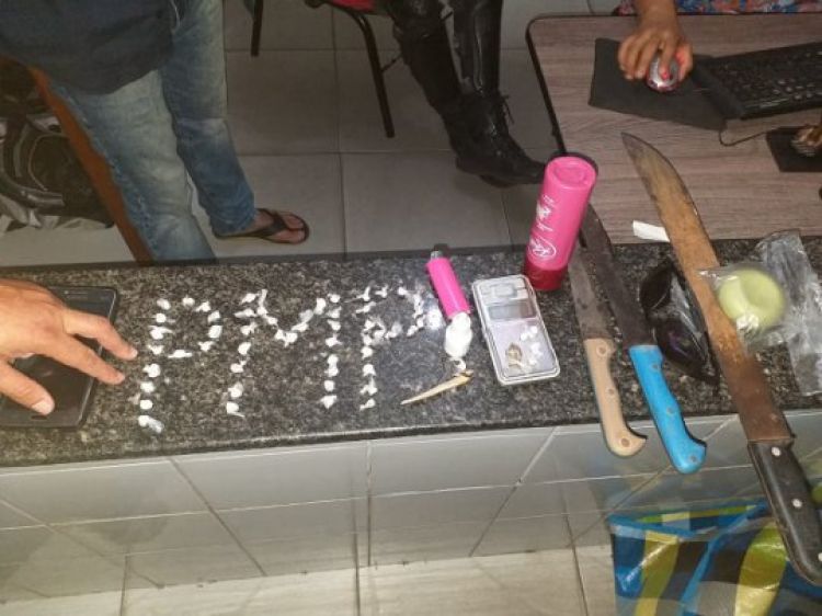 Fonte: mural da vila