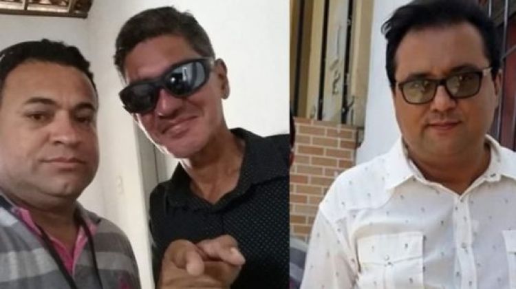 Marquinho (de óculos) já em Salvador