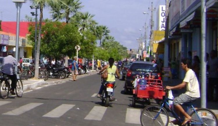 Centro comercial de Campo Maior. Foto: Arquivo/Em Foco