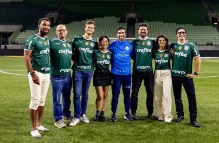 Elenco de The Boys no Allianz Parque. Reprodução/Terra 