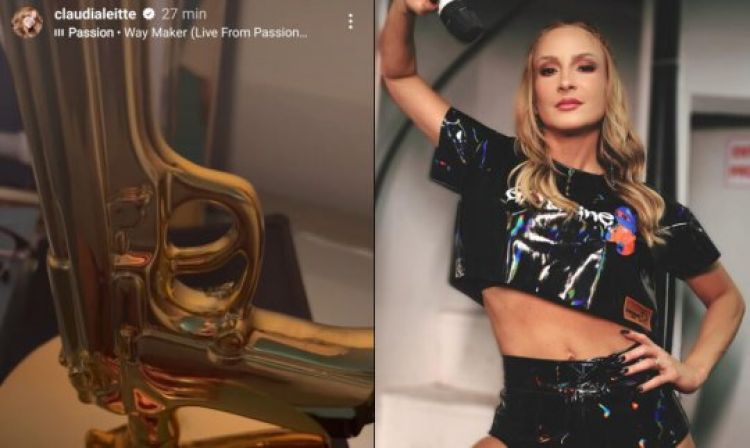 Claudia Leitte explica caso do abajur: 