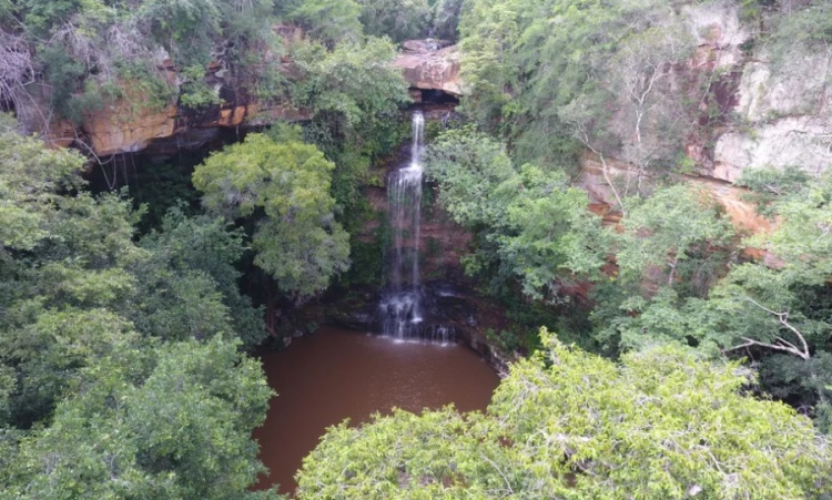 Cachoeira do Urubu Rei — Foto: Divulgação/Ccom
