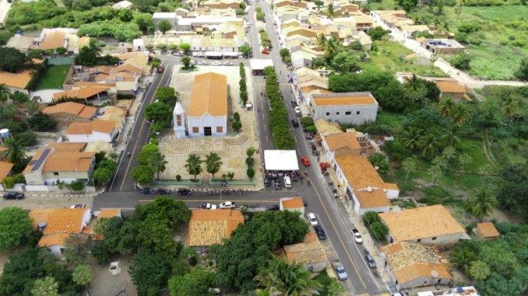 Vista parcial da cidade de Buriti dos Montes. Foto: Divulgação