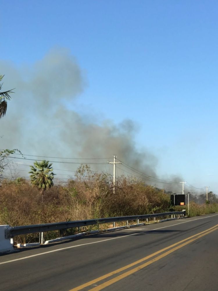 Incêndio na BR-343