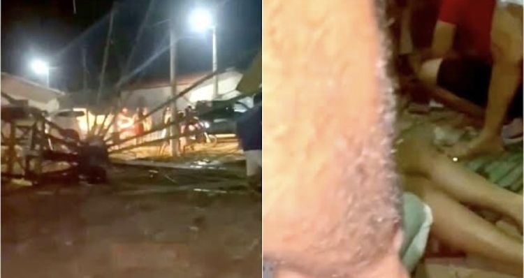 Brinquedo de parque de diversões desaba e deixa crianças e adolescentes  feridos no Piauí
