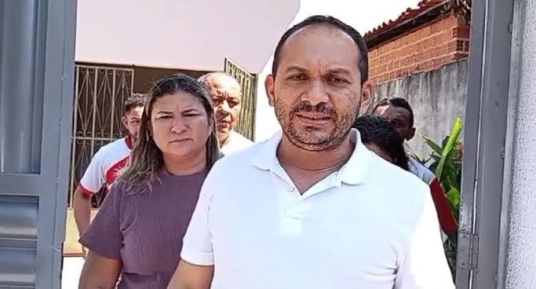 Prefeito Dominguinhos e vice Prof. Mauricélia