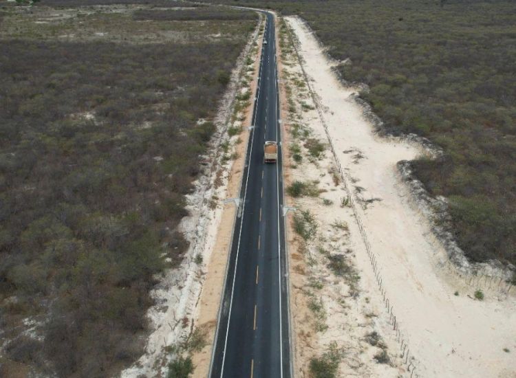 Nova rodovia PI-115, ligando Assunção do Piauí a Quiterianópolis 