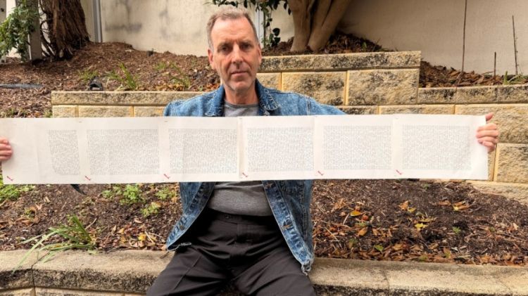 Laurence Watkins, detentor do título de maior nome do mundo no Guinness Book — Foto: Divulgação