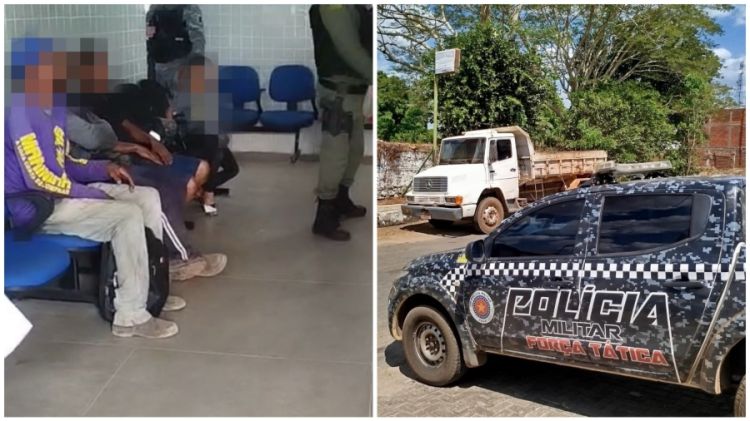 03 garis são presos - Foto: Campo Maior em Foco