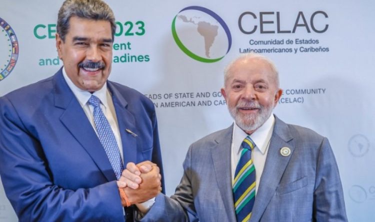 Maduro e Lula em reunião de 2024. Foto: Ricardo Stuckert / PR