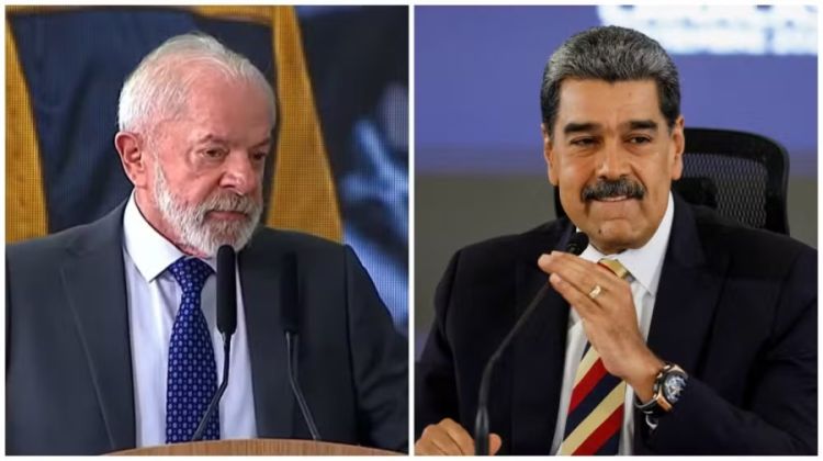 Lula e Maduro — Foto: Reprodução