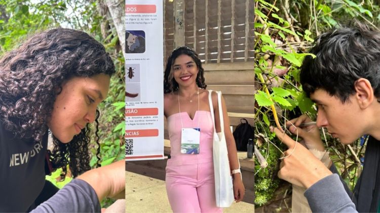 Naira Beatriz, Natália Alves e Carlos Vinícius  - Foto: Divulgação 