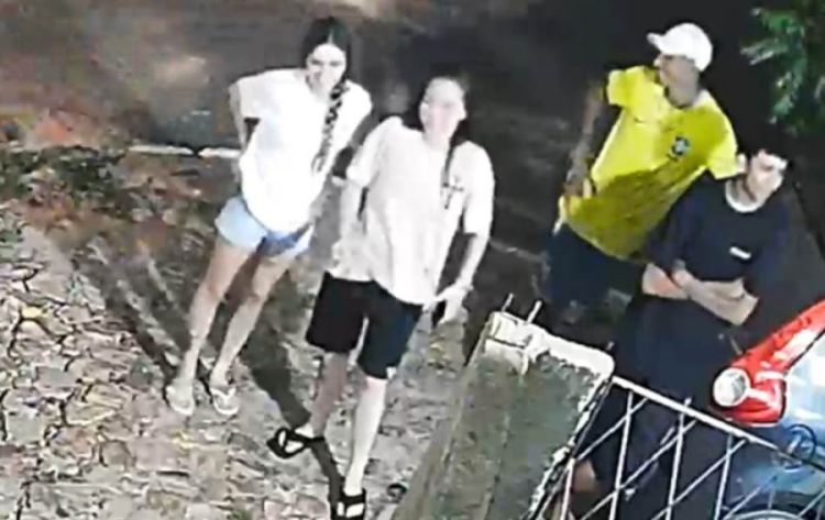 Policia busca idenficar os seis supostos membros da facção na pequena cidades de Sigefedo Pacheco