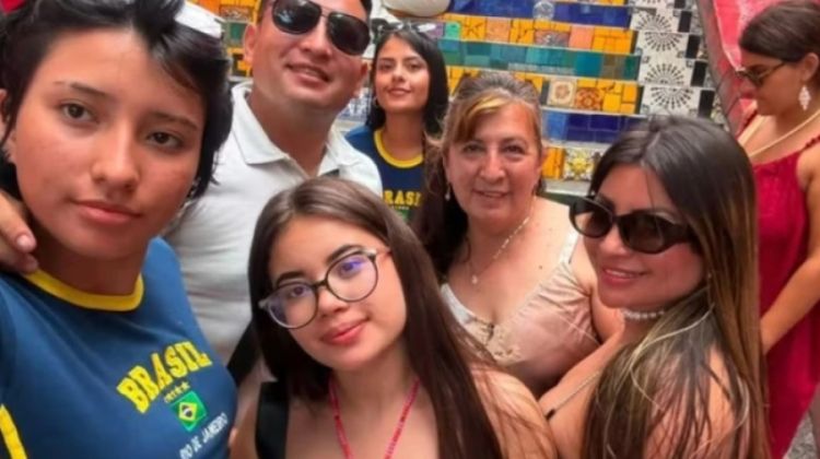 Familia postou foto nas redes sociais