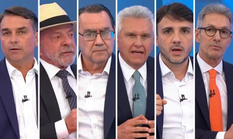 Candidatos à presidência pelas eleições de 2026 — Foto: Reprodução/TV Globo