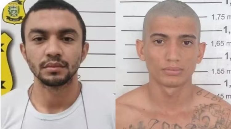 Dois dos cinco detentos que fugiram de penitenciária no litoral do PI são recapturados - Foto: Divulgação 