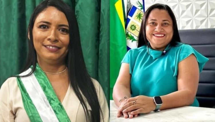 Prefeitas Eroneide Gomes, de Capitão de Campos, e Genir Ferreira, de Boqueirão do Piauí