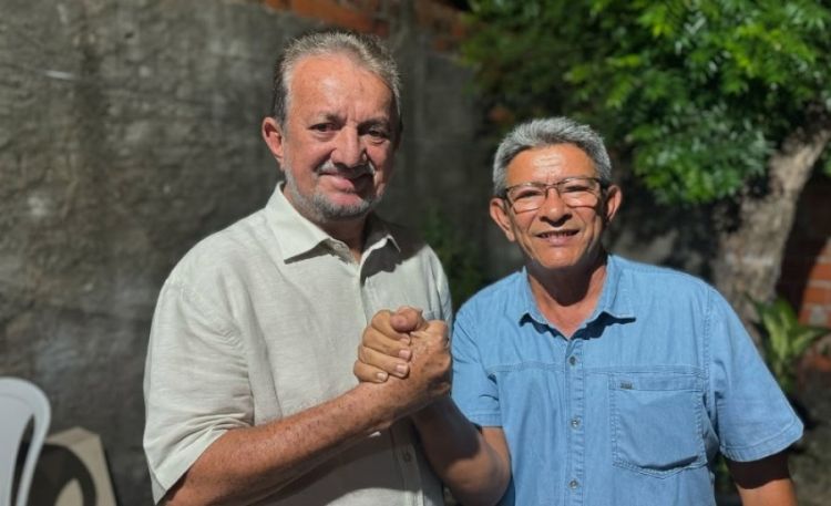 Prefeito João Félix e secretario Neto dos Corredores. Foto: Divulgação/assessoria