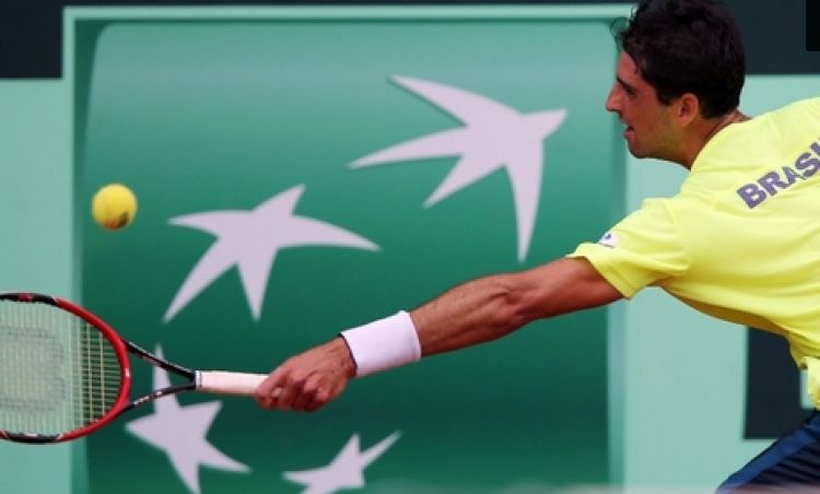 Brasileiro precisava vencer seu jogo para manter o Brasil vivo na disputa em Florianópolis Cristiano Andujar/CBT