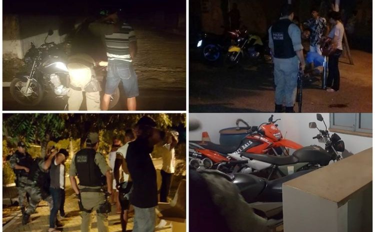 Ação policial na noite desse domingo em Campo Maior e São Miguel do tapuio