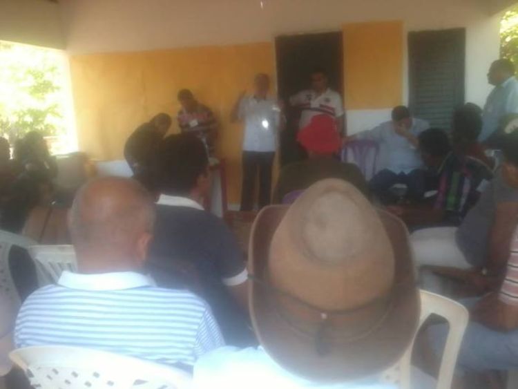 Prefeito Dalberto Rocha abre os trabalho da Oficina, realizada na zona rural do Município