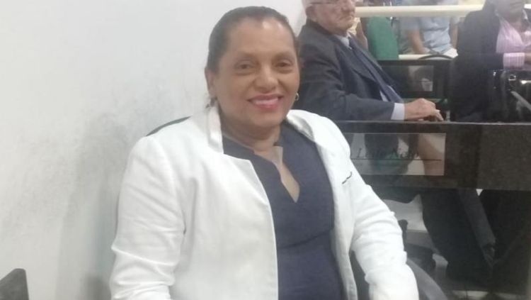 Emília Maria Costa Maciel, presidente da câmara