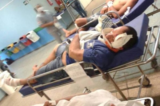 Acidente em Campo Maior deixa mecânico ferido e espera de dez horas para exame no HUT