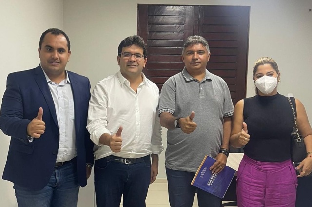 Prefeito Zé Henrique participa de reunião com o pré-candidato ao governo Rafael Fonteles
