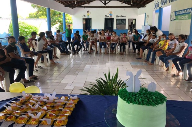 Jatobá do Piauí comemora “Projeto Páscoa” nas escolas municipais