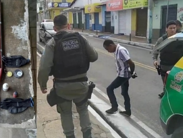 Homem é preso ao atirar de espingarda contra mulher em São Miguel do Tapuio-PI
