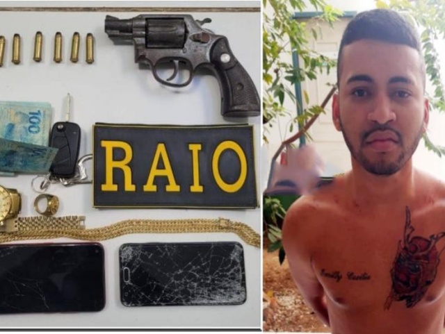 Homem suspeito de assaltar residência em Buriti dos Montes (PI) é preso no estado do Ceará