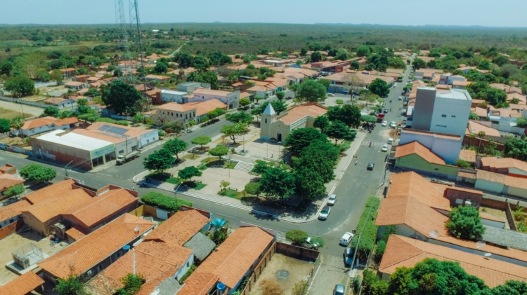 Vista parcial da cidade de Alto Longá-PI. Foto: Divulgação