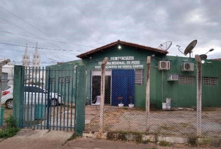 Caso foi registrado na Penitenciária Feminina Regional Adalberto de Moura Santos, em Picos - Foto: Reprodução/Picos 40 graus