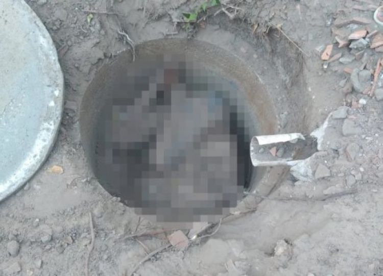 Corpo de homem é encontrado dentro de fossa em Teresina — Foto: Reprodução Corpo de homem é encontrado dentro de fossa em Teresina — Foto: Reprodução