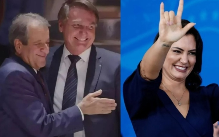 Ex-mulher acusa Valdemar Costa de ter sido amante de Michelle Bolsonaro (Foto: Reprodução)