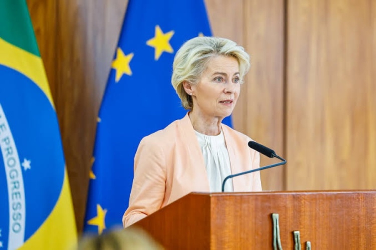 A presidente da União Europeia (UE), Ursula von der Leyen