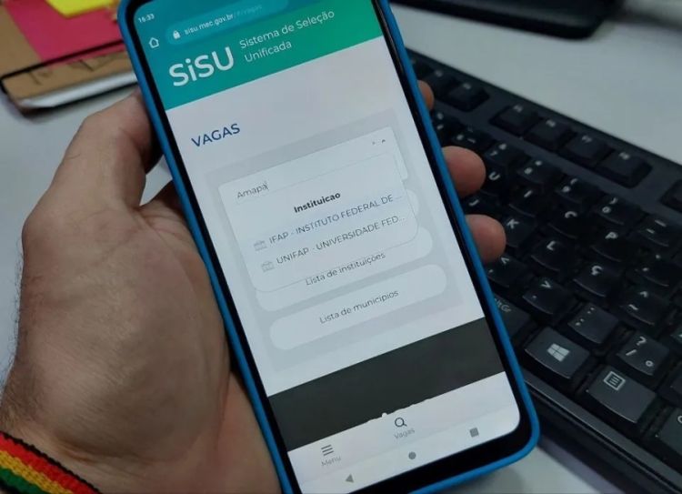 Consulta de vagas na página do Sisu — Foto: John Pacheco/g1 Consulta de vagas na página do Sisu — Foto: John Pacheco/g1