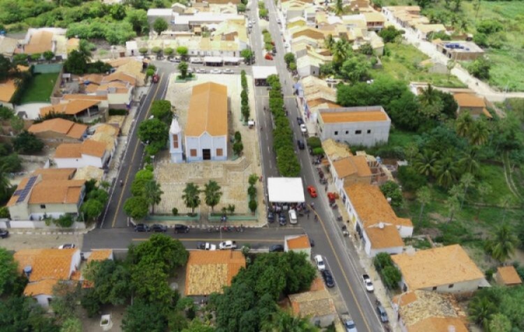 Vista parcial da cidade de Buriti dos Montes. Foto: Divulgação
