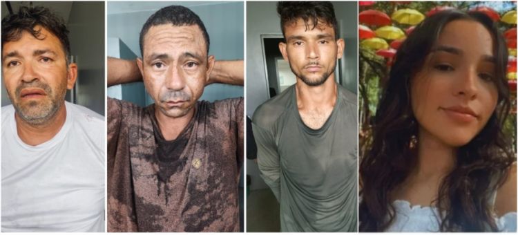 Suspeitos e vítima  Suspeitos e vítima