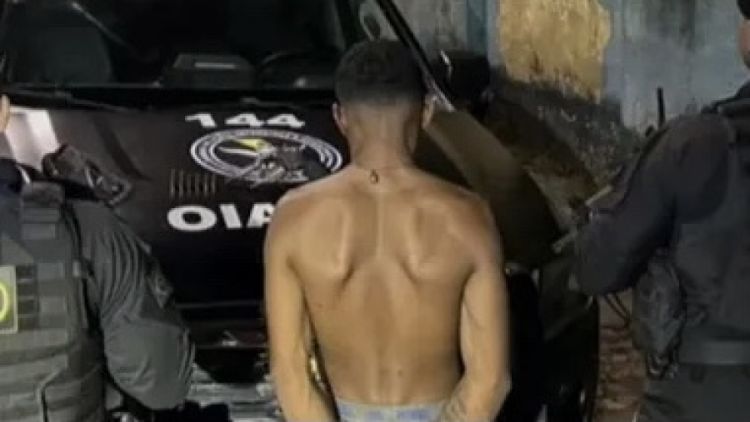 Homem de 20 anos foi preso por suspeita de matar a adolescente. — Foto: Reprodução Homem de 20 anos foi preso por suspeita de matar a adolescente. — Foto: Reprodução